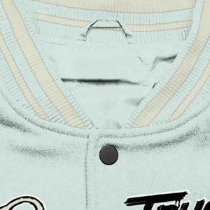 Custom Mens College Baseball Varsity Jacket Stylish Vintage Streetwear Bomber Canvas Features Custom Letterman Vintage Style - Product Image 2