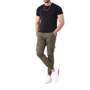 กางเกงคาร์โก้2025สำหรับผู้ชายดีไซน์เอวสูงระบายอากาศมีกระเป๋าหลายกระเป๋ามีหลายแบบตามสั่ง - Product Image 4