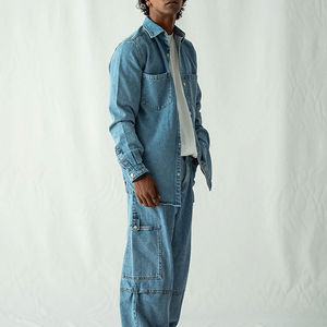 Chemise en jean à la mode en coton Offre Spéciale Chemise en jean à prix de gros Chemise en jean de qualité supérieure du fabricant pakistanais - Product Image 2