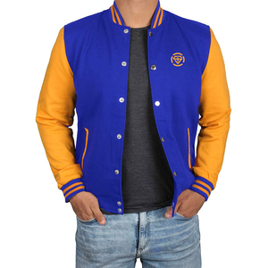 Chaquetas universitarias personalizadas para hombre con material de lana Chaqueta de béisbol de diseño privado de ajuste regular Nueva condición Manga de cuero personalizada - Product Image 3
