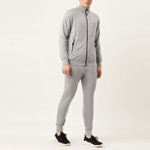 Survêtement d'extérieur respirant et lourd en polaire 100% coton, 2 pièces avec logo personnalisé, original - Product Image 2