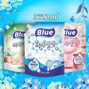 น้ำยาซักผ้าเจลซักผ้าแบบดั้งเดิมสีฟ้า3.6L สำหรับเครื่องแต่งกายมีกลิ่นหอม - Product Image 2