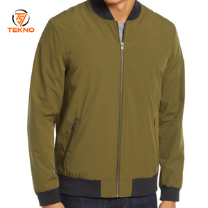 Chaqueta Bomber transpirable de nuevo estilo para hombre, el mejor diseño, venta al por mayor, chaqueta Bomber cómoda para hombre con tamaño de Color personalizado OEM - Product Image 1
