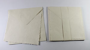 Professional Card Customization Recycled Cotton Handmade Paper Wood-Free Acid-Free For Art Craft Letter Writing - Product Image 5