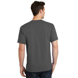 100% coton hommes coupe ample athlétique T-Shirts légers à séchage rapide col rond t-shirts pour l'extérieur - Product Image 5