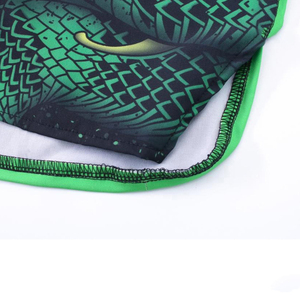 กางเกงขาสั้นซ้อมมวยแบบไทยทำจากโพลีเอสเตอร์100% ซับลิเมชันออกแบบได้ตามต้องการมีบริการ OEM - Product Image 3