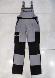 Combinaison à bretelles personnalisée pour femmes Vêtements de travail et de construction étanches avec poches Salopette pour femmes Vêtements de sécurité - Product Image 2