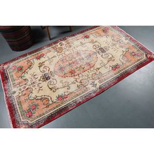 พรมตุรกีขนาดใหญ่3.6x6.6ฟุตแนววินเทจสำหรับวัยรุ่นพรมห้องโถงทรงสี่เหลี่ยมผืนผ้า - Product Image 2