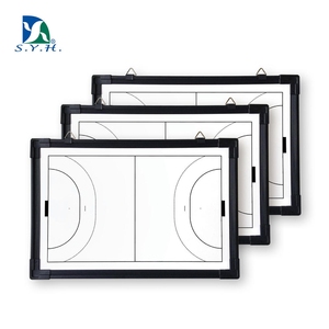 Tableau tactique double face en plastique léger, écologique et durable pour l'entraînement au handball - Product Image 1