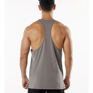 Débardeur pour hommes de conception de service OEM débardeur en coton sans manches pour hommes de fitness - Product Image 5