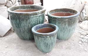 [Leo Nguyen Le] - Vente en gros de pots et jardinières d'extérieur en céramique - Ensemble de pots en céramique - Fournisseur du Vietnam - Product Image 5
