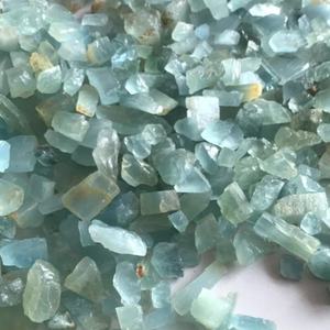 Pierres précieuses naturelles aigue-marine, matière première, pierres brutes en vrac aigue-marine, produit en vrac personnalisé fait à la main - Product Image 2