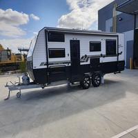 Livraison rapide, mini caravane en forme de larme, camping-car de voyage, remorques de camping, imperméable, moderne, avec douche, achetez maintenant, prix bas