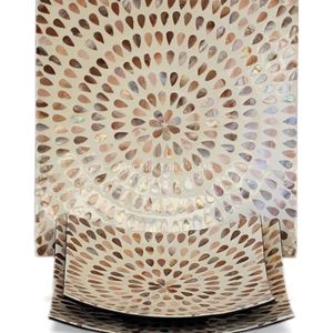 Assiette en nacre de haute qualité pour une utilisation décorative sur table et une présentation gastronomique raffinée en provenance du Vietnam - Product Image 4