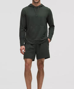 Luxe nouveau Indemand coupe moderne haute qualité nouveau sweat à capuche de poche avant pour hommes classique surdimensionné confortable poignets élastiques à capuche - Product Image 3