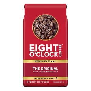 Café Eight O'Clock The Original, Café en Grano Tostado Medio, 100% Arábica, Certificado Kosher, 18 Onzas - Product Image 4