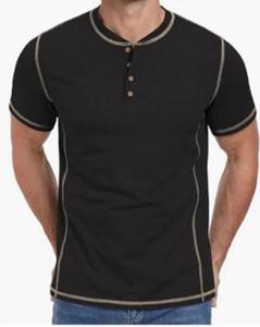 Stock en vrac de vêtements mélangés vêtements en ballots vêtements usagés décontracté couleur unie à manches courtes t-shirt pour hommes de haute qualité hommes t-shirts - Product Image 6