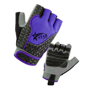 Weightlifting Gloves with 35.5cm <b>Wrist</b> <b>Support</b> Strap Non-Slip, Breathable Half-Finger <b>Gym</b> Gloves for Strength Training & Fitness - Product Image 3