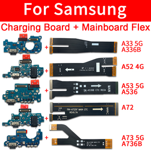 Placa de Conexión del Puerto de Carga <span class=keywords><strong>para</strong></span> Teléfono Móvil, Flex Principal <span class=keywords><strong>para</strong></span> <span class=keywords><strong>Samsung</strong></span> A33 <span class=keywords><strong>A53</strong></span> A72 A52 4G A73 <span class=keywords><strong>5G</strong></span>, Cable Flex de Placa de Carga - Product Image 4