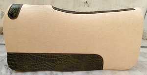 Wholesale Premium Western Saddle <b>Pad</b> New Zealand Wool Contour Gel <b>Felt</b> Padding Durable and Comfortable Equestrian Gear - Product Image 4
