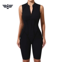 Nuevo Mono Deportivo Ligero de Secado Rápido con Sensación de Segunda Piel, de Una Pieza, con Tirantes Ajustables, para Fitness y Yoga, con Espalda Cruzada