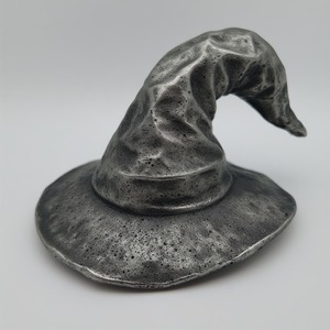 Linterna decorativa de calabaza de aluminio, acabada a mano con superficie de pátina vintage, luz festiva de Halloween para refinar. - Product Image 3