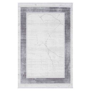 Nora Comfort 7307 Alfombra tejida acrílica con flecos rectos Diseño clásico Pila mediana-Conjunto de alfombra de área de pavo suave y elegante - Product Image 3