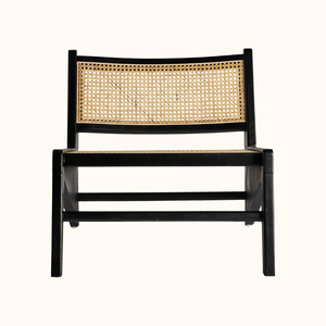 Silla de Ratán con Madera Maciza Maven, Silla Moderna para Sala de Estar - Product Image 2