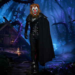 Maschera di Carnevale Dettagliata in EVA a Forma di Tigre Indossabile per Decorazioni di Halloween, Traspirante, Personalizzabile, Design Integrale per Adulti - Product Image 6
