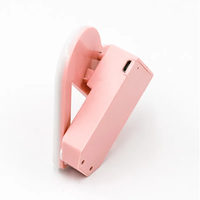 Lumière selfie personnalisée pour téléphone, LED pour support portable, clip sur trépied avec support de caméra rechargeable, bâton de selfie, anneau lumineux pour téléphone portable