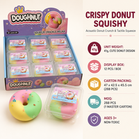 Jouet Squishy Donut Croustillant Southpeak – Jouets Sensoriels Anti-Stress à Presser – Vente en Gros, Fabrication OEM