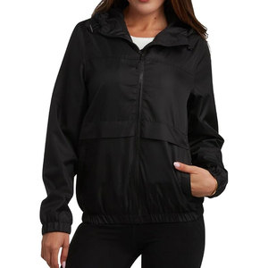 Unisex Full Zip UPF50 Windbreaker <b>Jacket</b> Winter Vintage Sun Protection for Men Women Summer Waterproof Lightweight <b>Workout</b> - Product Image 1