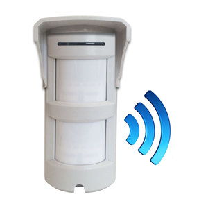 Sensor de Movimiento Volumétrico PIR Dual Inalámbrico para Exteriores - Product Image 1