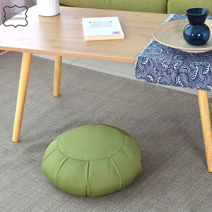 Venta al por mayor de almohadas de meditación para Yoga, almohada de suelo con refuerzo grande, Cojín de meditación para aliviar el estrés, cojines de meditación de algodón orgánico - Product Image 3