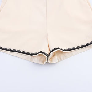 กางเกงขาสั้นกีฬาแฟชั่นลำลองสไตล์ยุโรปและอเมริกาสำหรับผู้หญิง ระบายอากาศได้ดี เอวกลาง รุ่นใหม่ประจำฤดูร้อนปี 2025 - Product Image 5