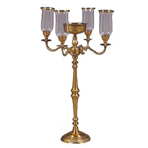 เชิงเทียนสำหรับตกแต่งพื้นแบบ T-Light ของตกแต่งงานแต่งงานเชิงเทียนตกแต่งสไตล์โบราณ - Product Image 2