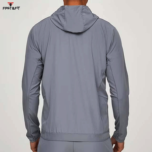 Custom New Fashion Canvas Stand Collar Windbreaker <b>Jacket</b> High Street Popular Design Waterproof <b>Casual</b> Plain for Winter - Product Image 3