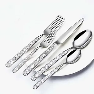 Llamativo juego de cubiertos de la mejor calidad con un mango hermoso de diseñador La calidad perfecta más vendida - Product Image 4