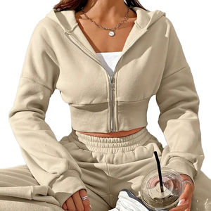 MOVATEXTILE último diseño personalizado otoño nueva ropa Casual Mujer dos piezas trajes chándal Jogger chándal conjunto para Unisex - Product Image 4