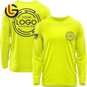 Camiseta blanca de manga larga con logotipo personalizado para hombre, Camiseta de algodón orgánico 100%, LICRA de bambú, 150 gramos de peso de tela - Product Image 6