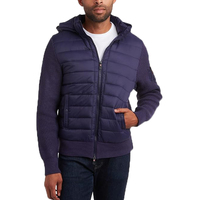 Nouvelle veste matelassée personnalisée coupe-vent pour homme, doudoune gonflée, veste d'hiver personnalisée pour homme