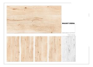 Nogal Crema estilo europeo 600x1200mm azulejos de porcelana mate diseño antideslizante sólido moderno Interior habitación baño Villa paredes CENTRO COMERCIAL - Product Image 2