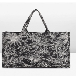 Diseñador personalizado animales plantas estilo hilo teñido ecológico peso pesado transpirable brocado Jacquard tela para Bolsos De Mujer - Product Image 2