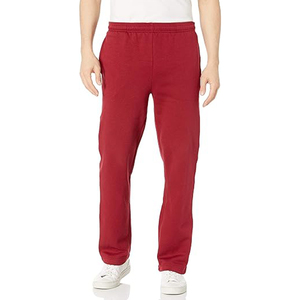 กางเกงวิ่งขายาวผ้าฟลีซของผู้ชายผ้าฝ้าย100% ตามสั่งกางเกงลำลองขายาว - Product Image 4