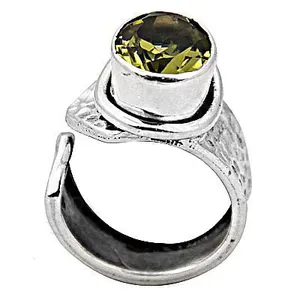 925 Platinum Silver <b>Statement</b> <b>Ring</b> for Women Geometric Cluster Fine Jewelry Natural Stone Rhodium Plated Gemstone Cluster <b>Ring</b> - Product Image 3
