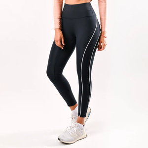 Leggings Ajustados de Cintura Alta para Mujer, Acabado Suave, Elásticos, Fáciles de Cuidar, Casuales - Product Image 1