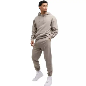 Vente en gros de survêtements légers à séchage rapide pour hommes, vêtements d'hiver, survêtement uni à manches longues, grande taille, nouveauté - Product Image 4