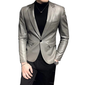 Nouvel arrivage en gros d'usine de veste Letterman en cachemire gaufré avec logo avant personnalisé - Product Image 6