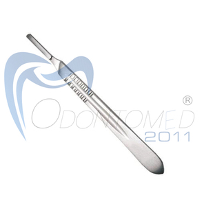 ด้ามมีดผ่าตัดสแตนเลสคุณภาพสูง Odontomed2011 แบบ 2 ด้าน พร้อมใบมีดผ่าตัด BP ได้รับการรับรองมาตรฐาน CE - Product Image 2
