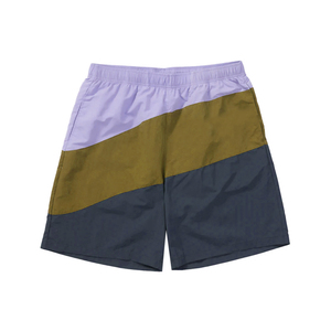 Pantalones cortos deportivos de compresión Multicolor, cintura elástica, ropa deportiva de poliéster con cordón para correr, entrenamiento de sudor - Product Image 2